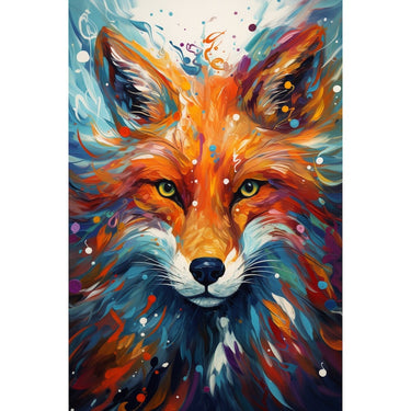 Whimsical Fox Canvas